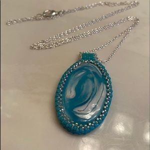 Long Turquoise Necklace